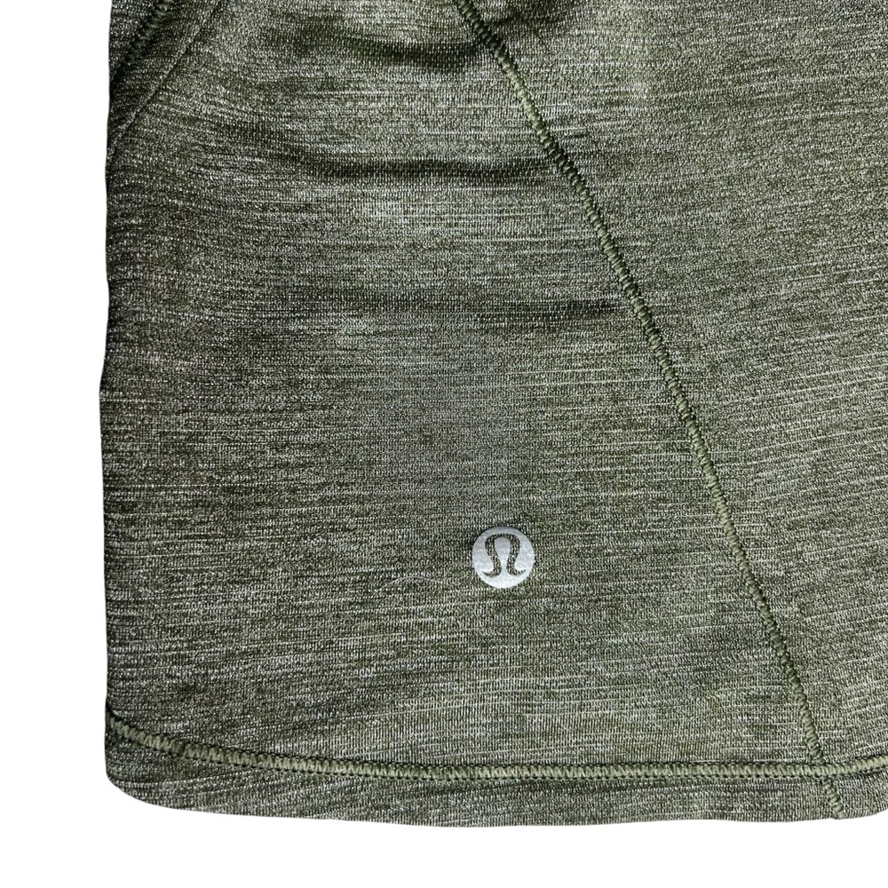 Lululemon In A Cinch Tank Heathered Fatigue Green Tank - Picture 5 of 7